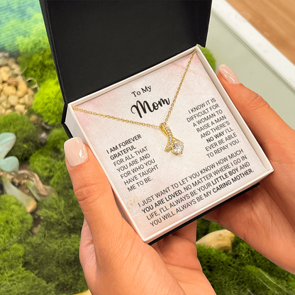 I Am Forever Grateful-Necklace For Mom - Shopping Therapy, LLC Jewelry