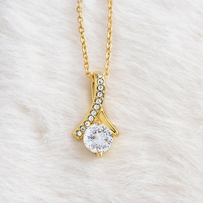 Alluring Beauty Necklace For Mom-With A Heartfelt Message - Shopping Therapy, LLC Jewelry