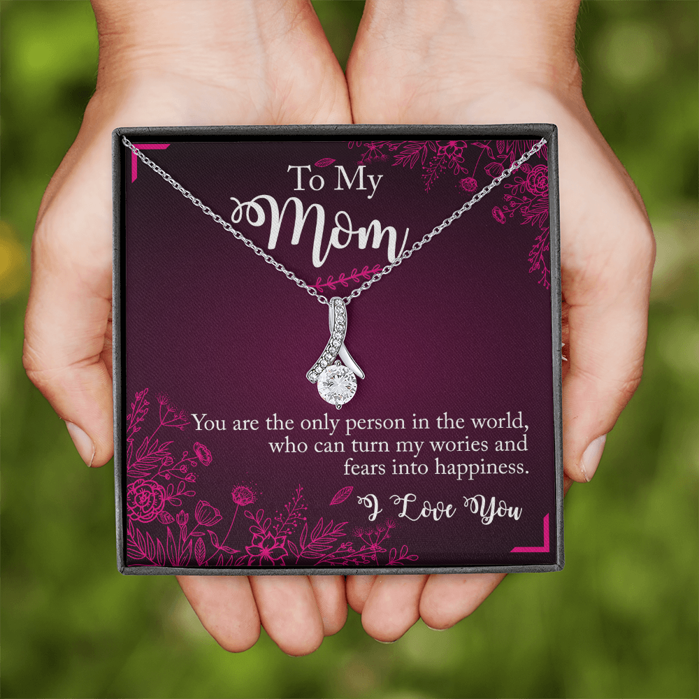 The Only Person In the World-Alluring Beauty Necklace Gift For Mom