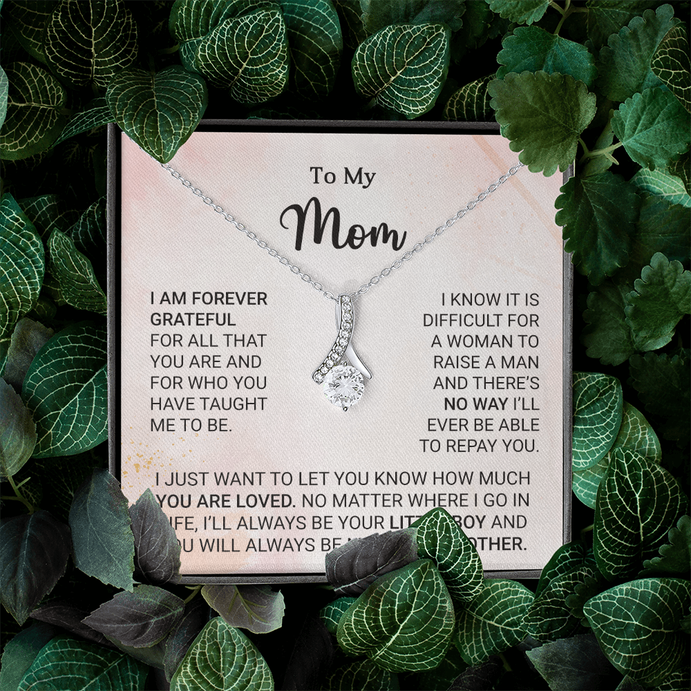 I Am Forever Grateful-Necklace For Mom - Shopping Therapy, LLC Jewelry