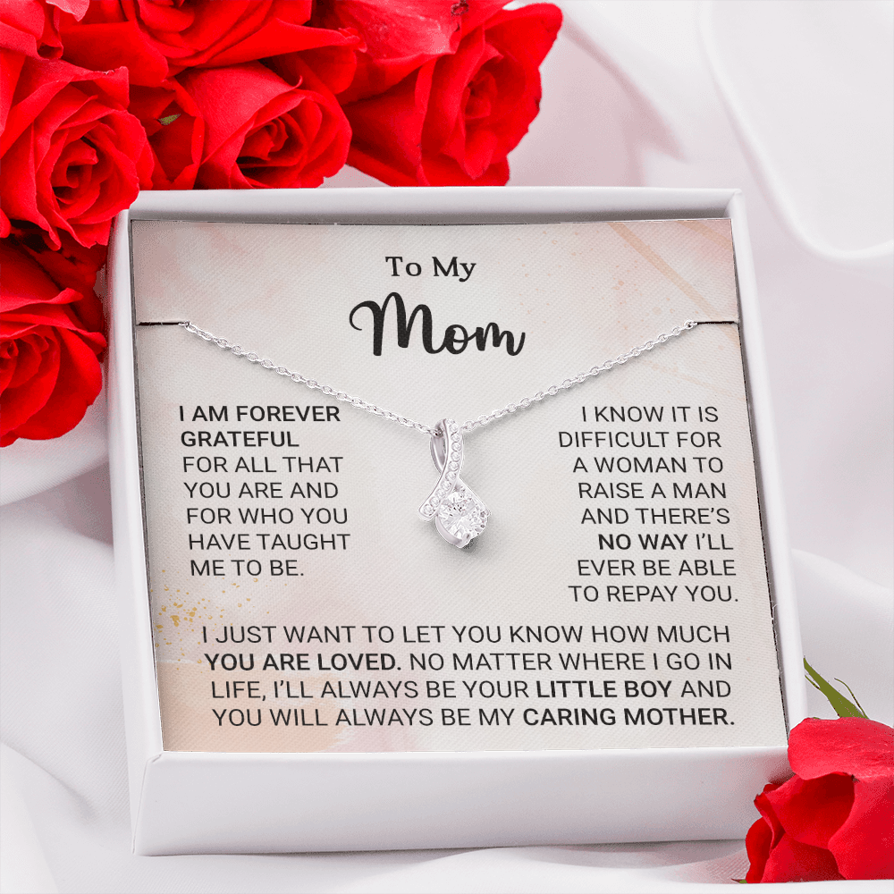 I Am Forever Grateful-Necklace For Mom - Shopping Therapy, LLC Jewelry
