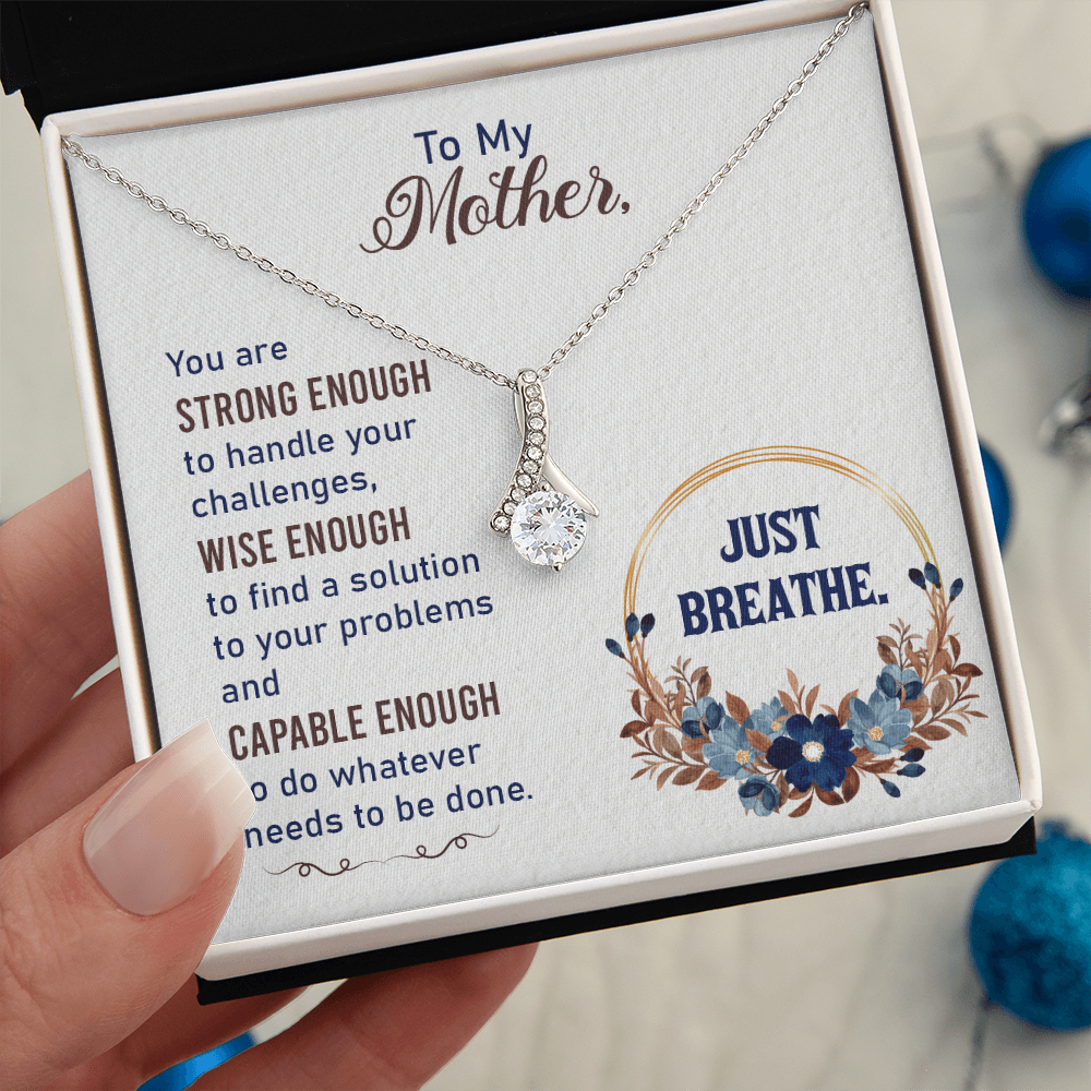Alluring Beauty Necklace – A Heartfelt Gift for Mom - Shopping Therapy, LLC Jewelry