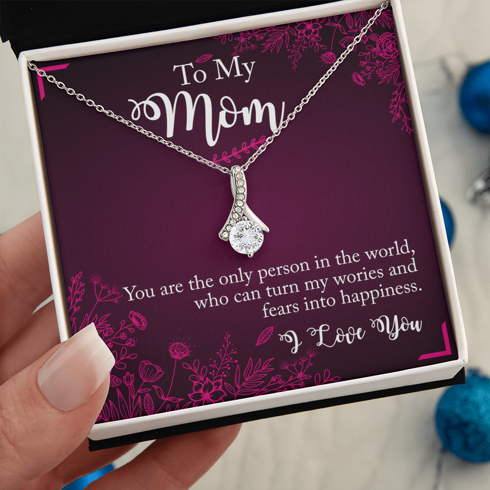 The Only Person In the World-Alluring Beauty Necklace Gift For Mom - Shopping Therapy, LLC Jewelry