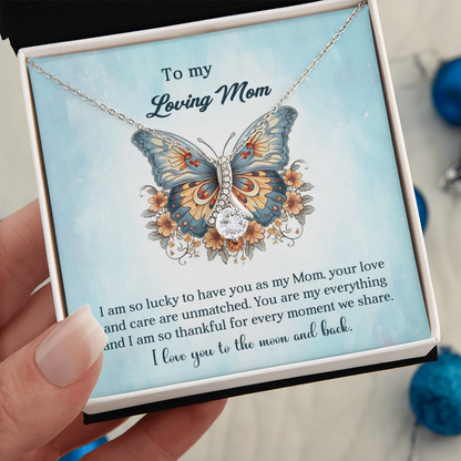 Alluring Beauty Necklace For Mom-With A Heartfelt Message - Shopping Therapy, LLC Jewelry
