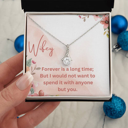 Forever is a long time-Alluring Beauty Women's Necklace - Shopping Therapy, LLC Jewelry