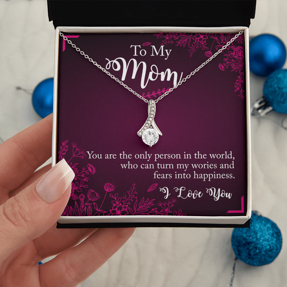The Only Person In the World-Alluring Beauty Necklace Gift For Mom