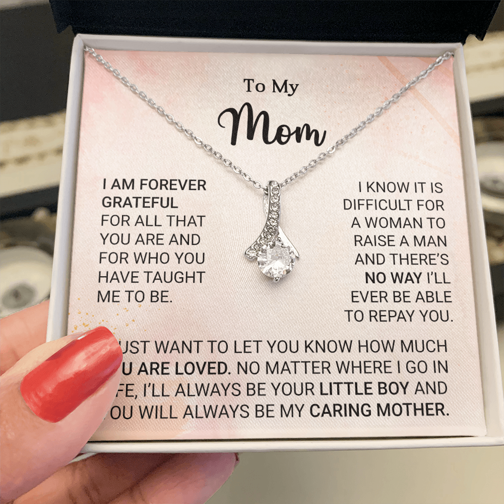 I Am Forever Grateful-Necklace For Mom - Shopping Therapy, LLC Jewelry