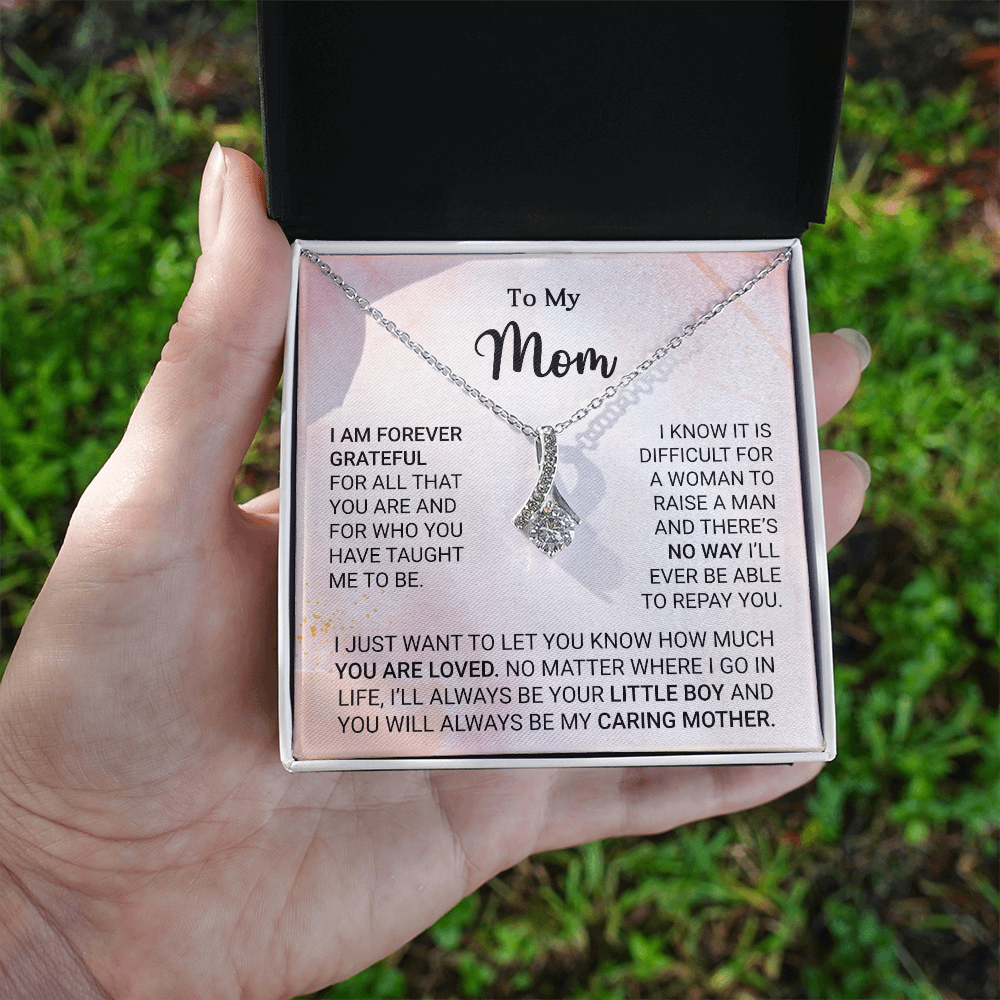 I Am Forever Grateful-Necklace For Mom - Shopping Therapy, LLC Jewelry