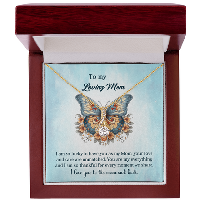 Alluring Beauty Necklace For Mom-With A Heartfelt Message - Shopping Therapy, LLC Jewelry