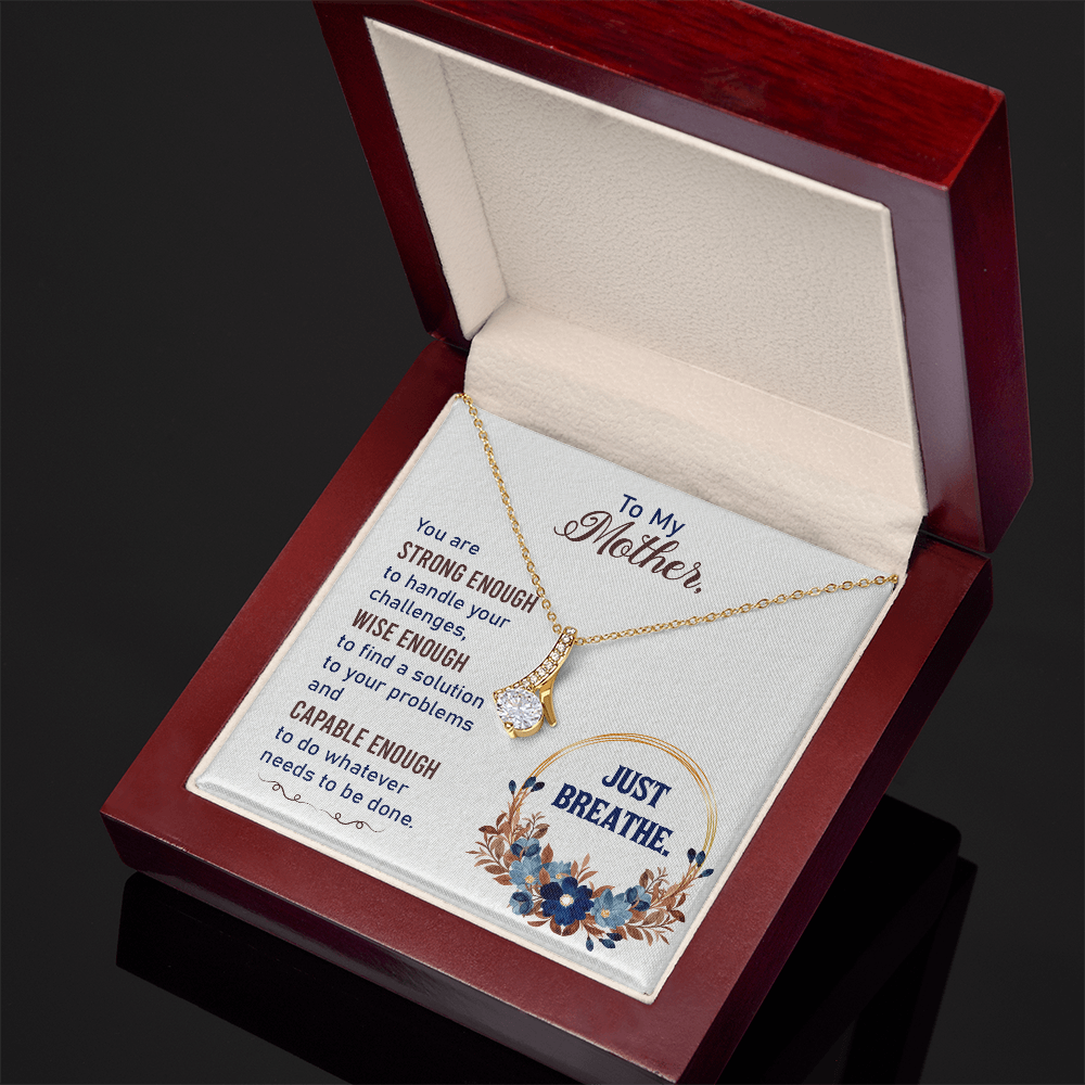 Alluring Beauty Necklace – A Heartfelt Gift for Mom - Shopping Therapy, LLC Jewelry