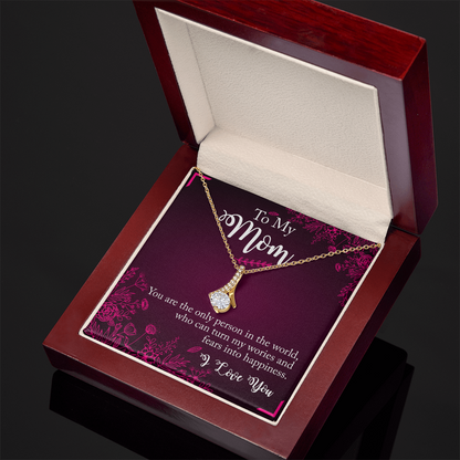 The Only Person In the World-Alluring Beauty Necklace Gift For Mom - Shopping Therapy, LLC Jewelry