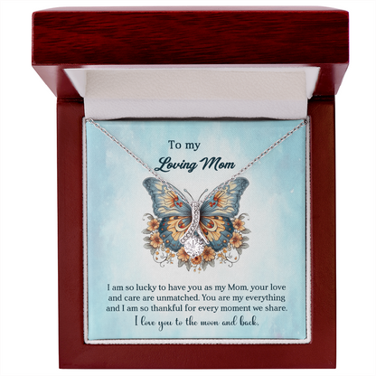 Alluring Beauty Necklace For Mom-With A Heartfelt Message - Shopping Therapy, LLC Jewelry