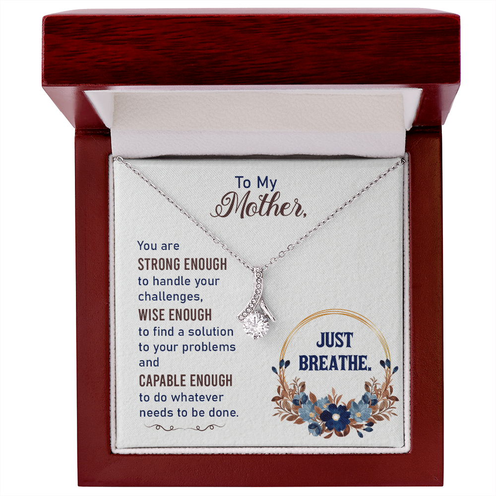 Alluring Beauty Necklace – A Heartfelt Gift for Mom - Shopping Therapy, LLC Jewelry