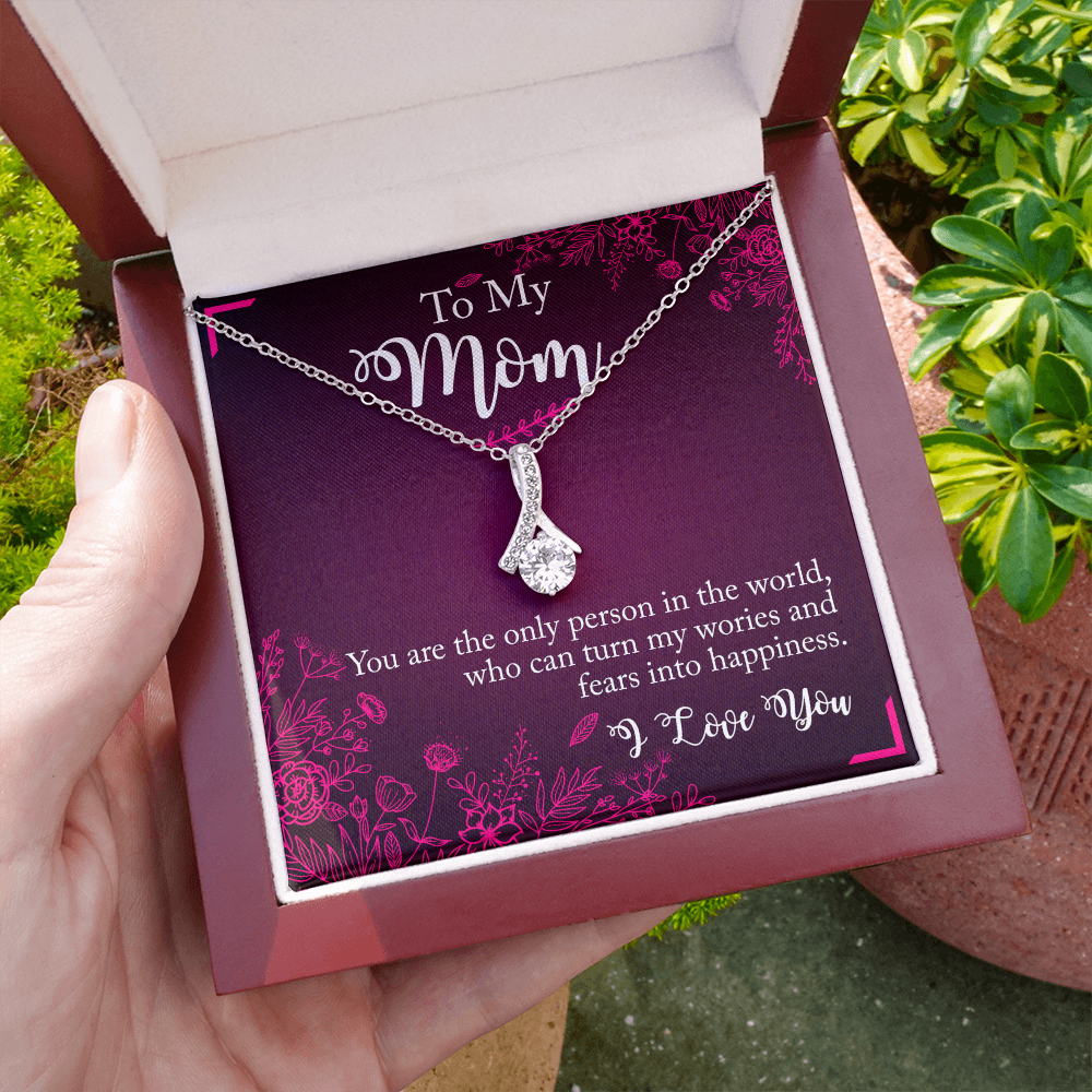 The Only Person In the World-Alluring Beauty Necklace Gift For Mom