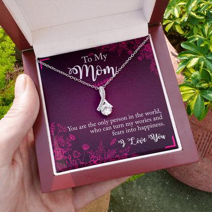The Only Person In the World-Alluring Beauty Necklace Gift For Mom - Shopping Therapy, LLC Jewelry
