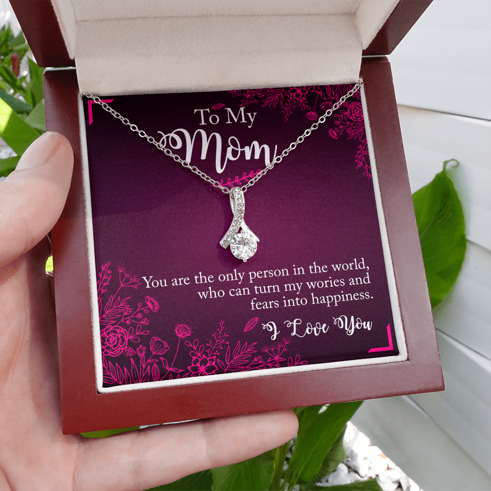 The Only Person In the World-Alluring Beauty Necklace Gift For Mom - Shopping Therapy, LLC Jewelry