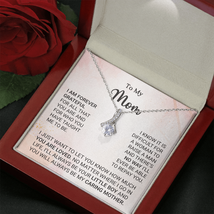 I Am Forever Grateful-Necklace For Mom - Shopping Therapy, LLC Jewelry
