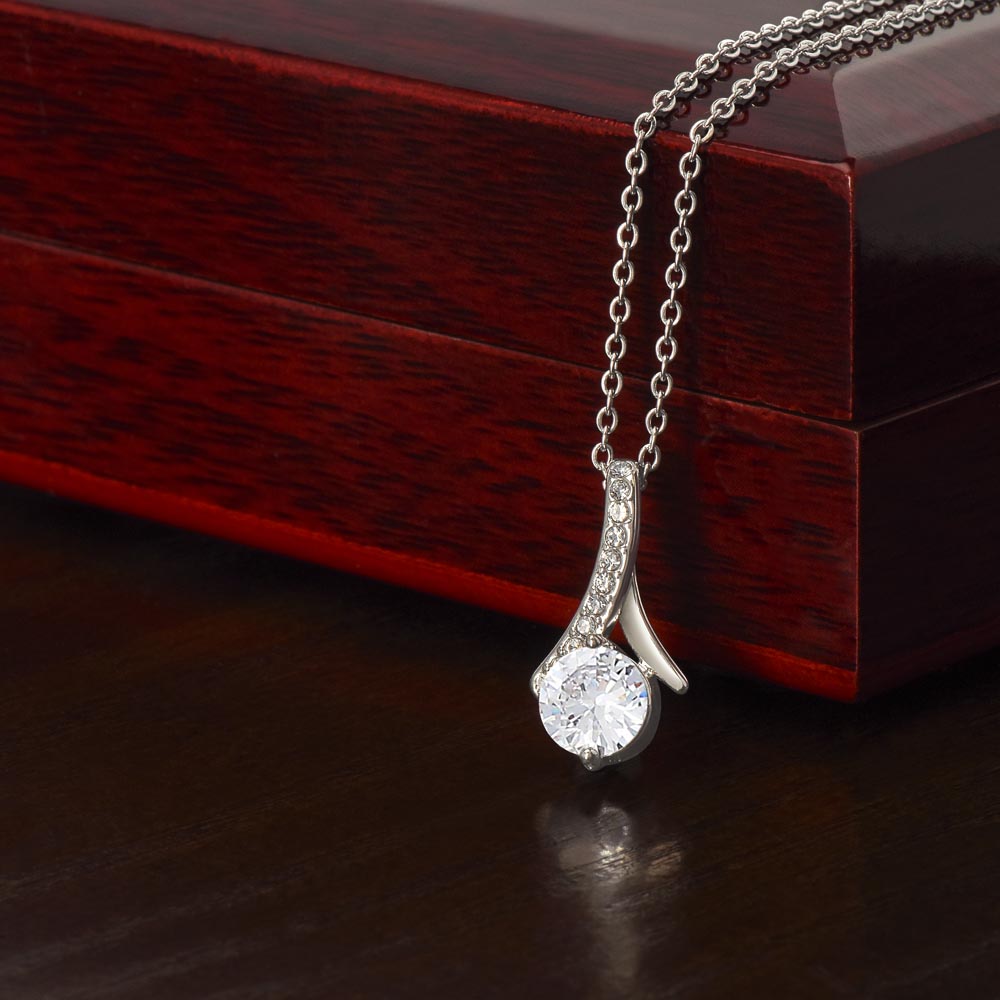 Alluring Beauty Necklace For Mom-With A Heartfelt Message - Shopping Therapy, LLC Jewelry