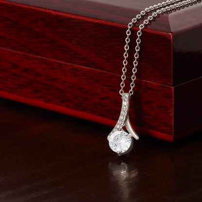 The Only Person In the World-Alluring Beauty Necklace Gift For Mom - Shopping Therapy, LLC Jewelry
