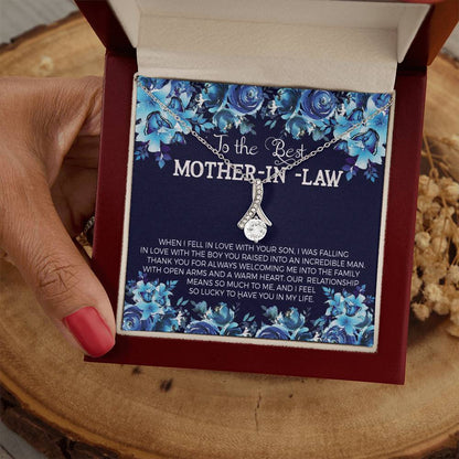 Best Mother-In-Law Alluring Beauty Necklace - Shopping Therapy, LLC Jewelry
