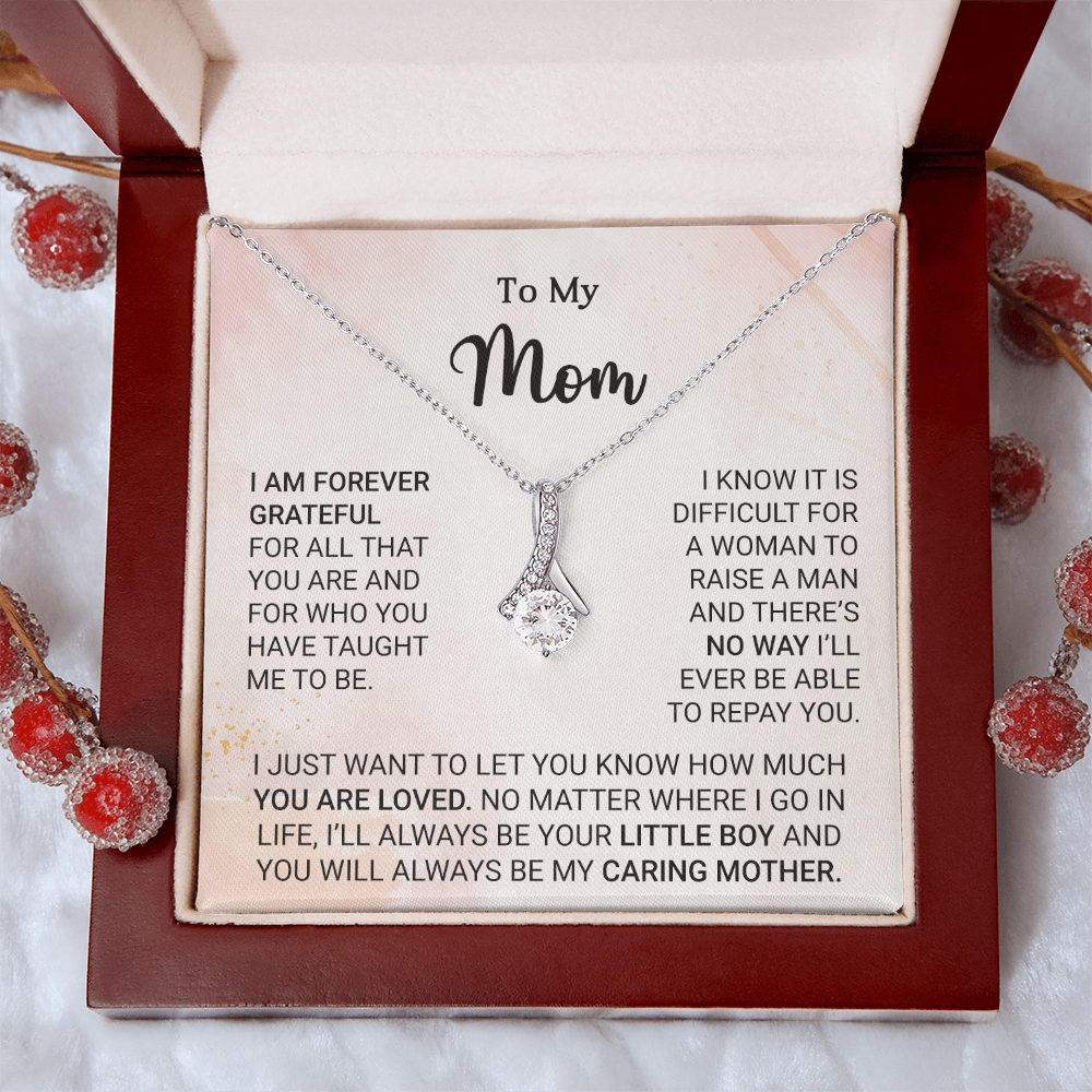 I Am Forever Grateful-Necklace For Mom - Shopping Therapy, LLC Jewelry