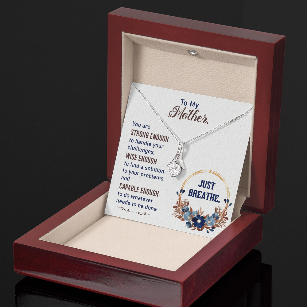 Alluring Beauty Necklace – A Heartfelt Gift for Mom - Shopping Therapy, LLC Jewelry