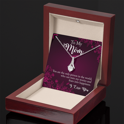 The Only Person In the World-Alluring Beauty Necklace Gift For Mom - Shopping Therapy, LLC Jewelry