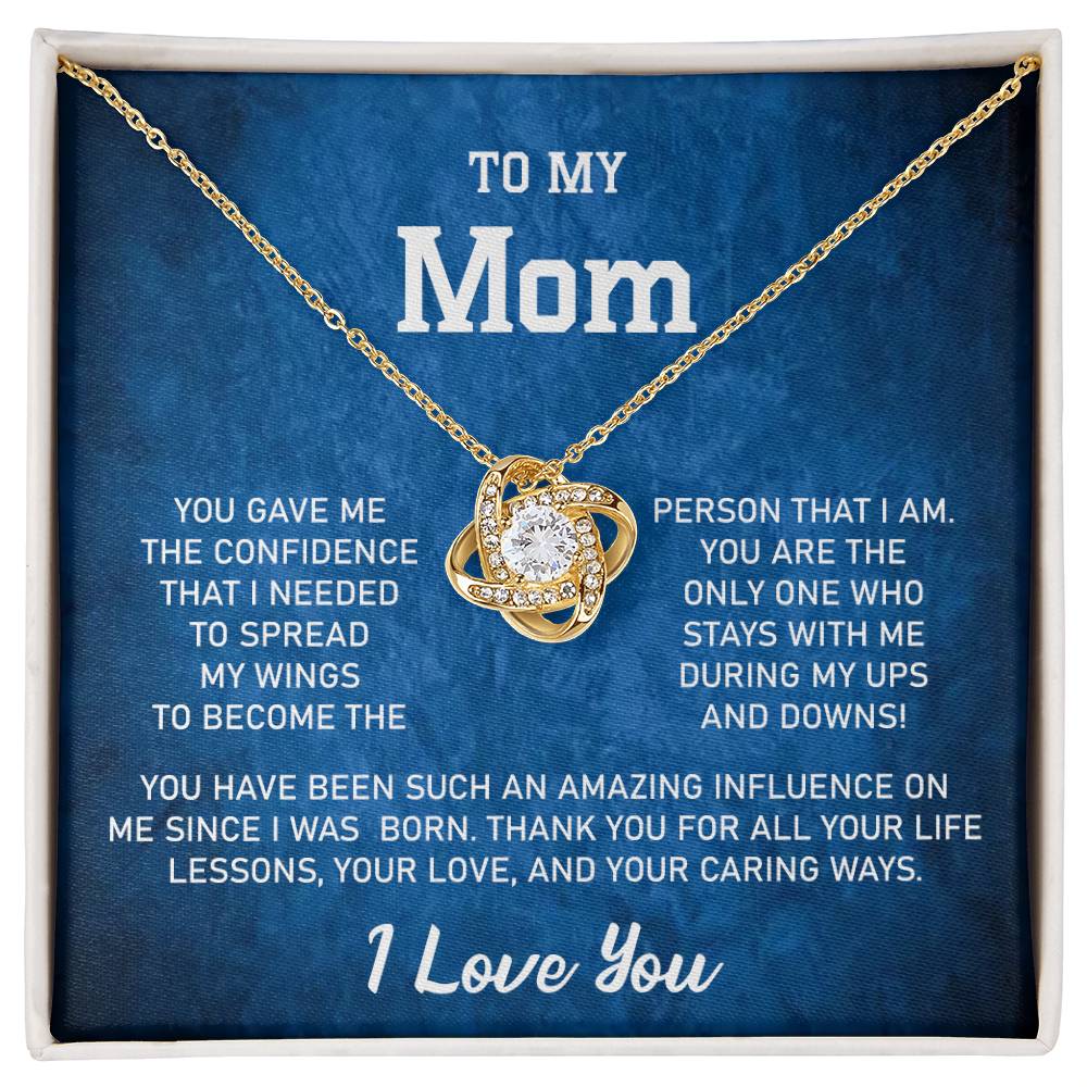Gift For Mom-Love Knot Necklace - Shopping Therapy, LLC Jewelry