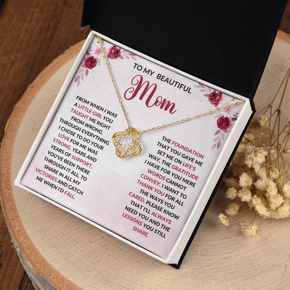 The Perfect Mother's Day Gift-Love Knot Necklace