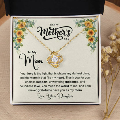 Inspirational Message Card Necklace for Moms - Shopping Therapy, LLC Jewelry