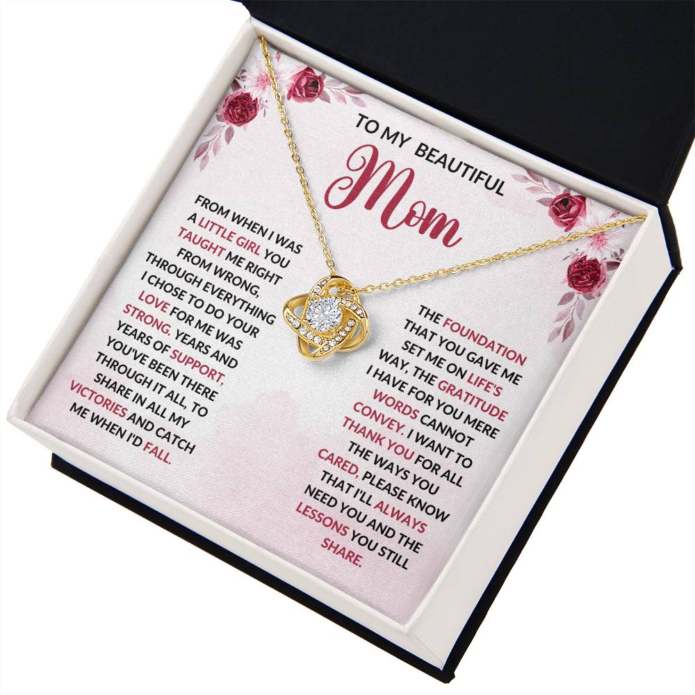 The Perfect Mother's Day Gift-Love Knot Necklace - Shopping Therapy, LLC Jewelry