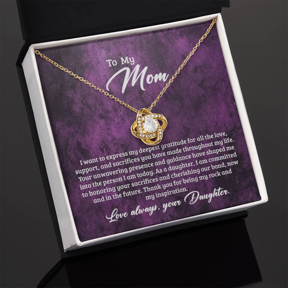 The Rock-Love Knot Necklace - Shopping Therapy, LLC Jewelry
