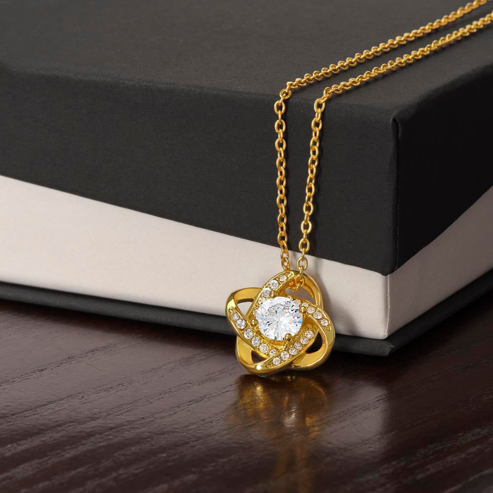 Grateful For You-Love Knot Necklace For Mom - Shopping Therapy, LLC Jewelry