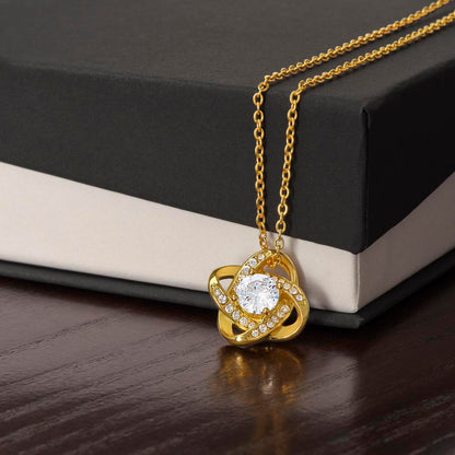 Grateful For You-Love Knot Necklace For Mom - Shopping Therapy, LLC Jewelry