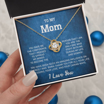 Gift For Mom-Love Knot Necklace - Shopping Therapy, LLC Jewelry