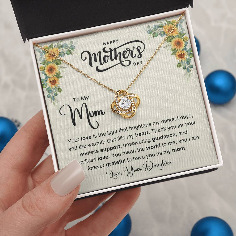 Inspirational Message Card Necklace for Moms - Shopping Therapy, LLC Jewelry