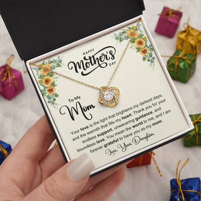Inspirational Message Card Necklace for Moms - Shopping Therapy, LLC Jewelry