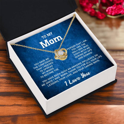 Gift For Mom-Love Knot Necklace - Shopping Therapy, LLC Jewelry