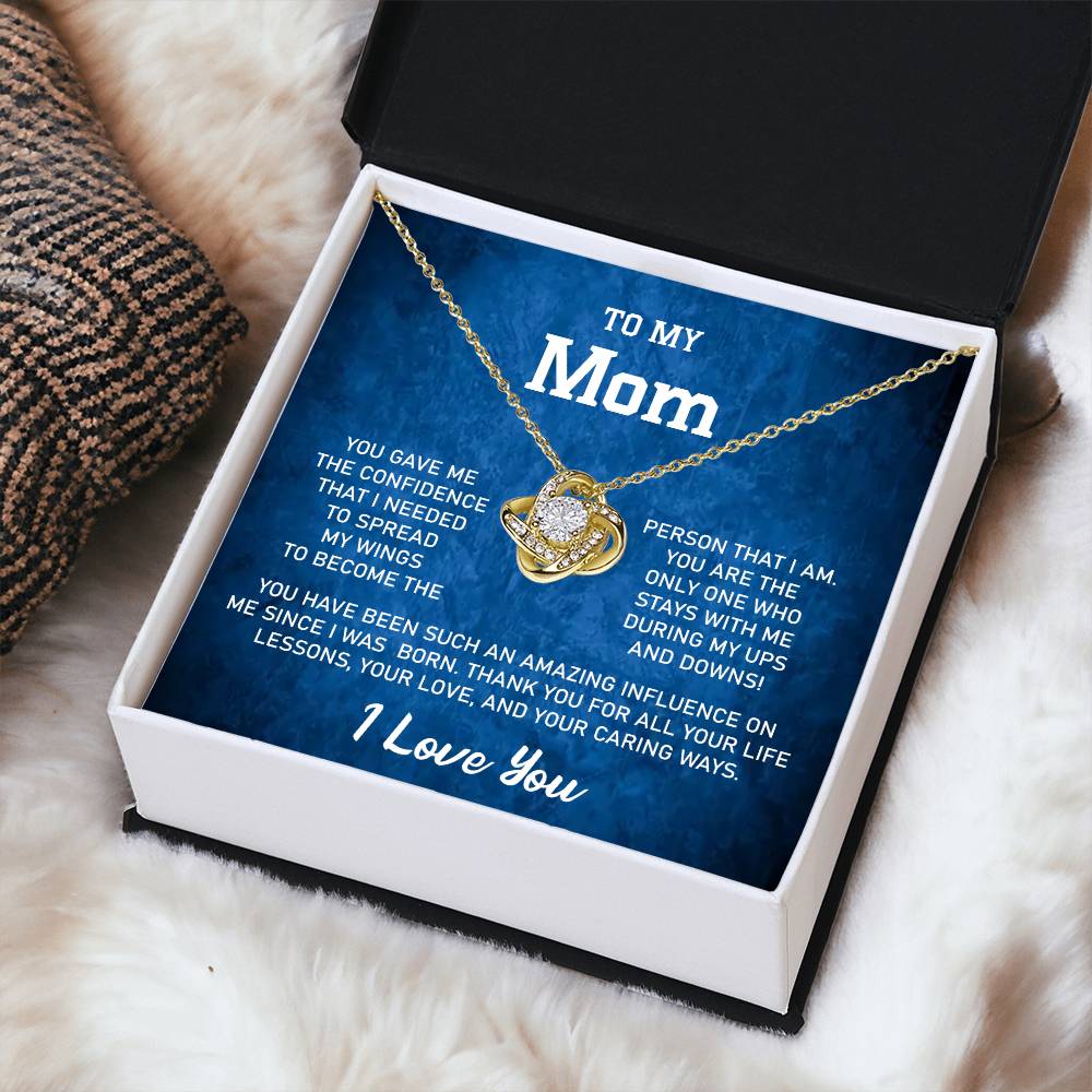 Gift For Mom-Love Knot Necklace - Shopping Therapy, LLC Jewelry