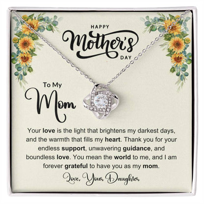 Inspirational Message Card Necklace for Moms - Shopping Therapy, LLC Jewelry