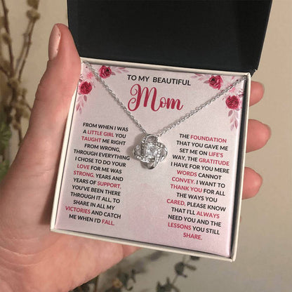 The Perfect Mother's Day Gift-Love Knot Necklace