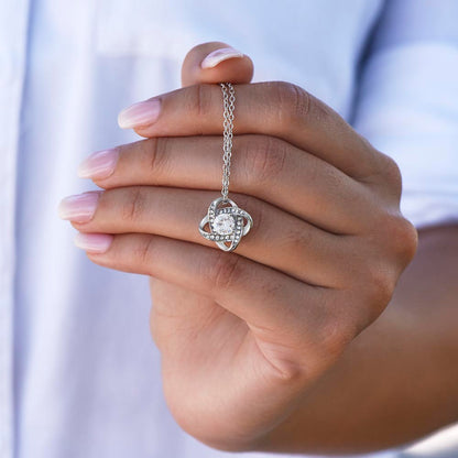 Love Knot Necklace-Mother's Day Gift For Mom - Shopping Therapy, LLC Jewelry