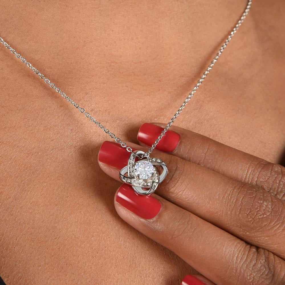 The Perfect Mother's Day Gift-Love Knot Necklace - Shopping Therapy, LLC Jewelry