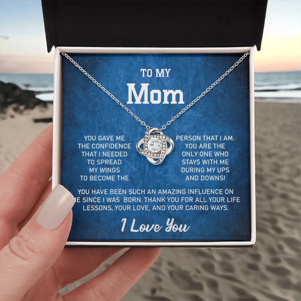 Gift For Mom-Love Knot Necklace - Shopping Therapy, LLC Jewelry