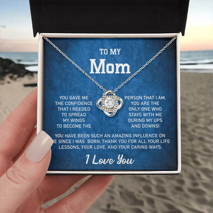 Gift For Mom-Love Knot Necklace - Shopping Therapy, LLC Jewelry