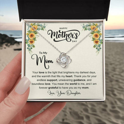 Inspirational Message Card Necklace for Moms - Shopping Therapy, LLC Jewelry