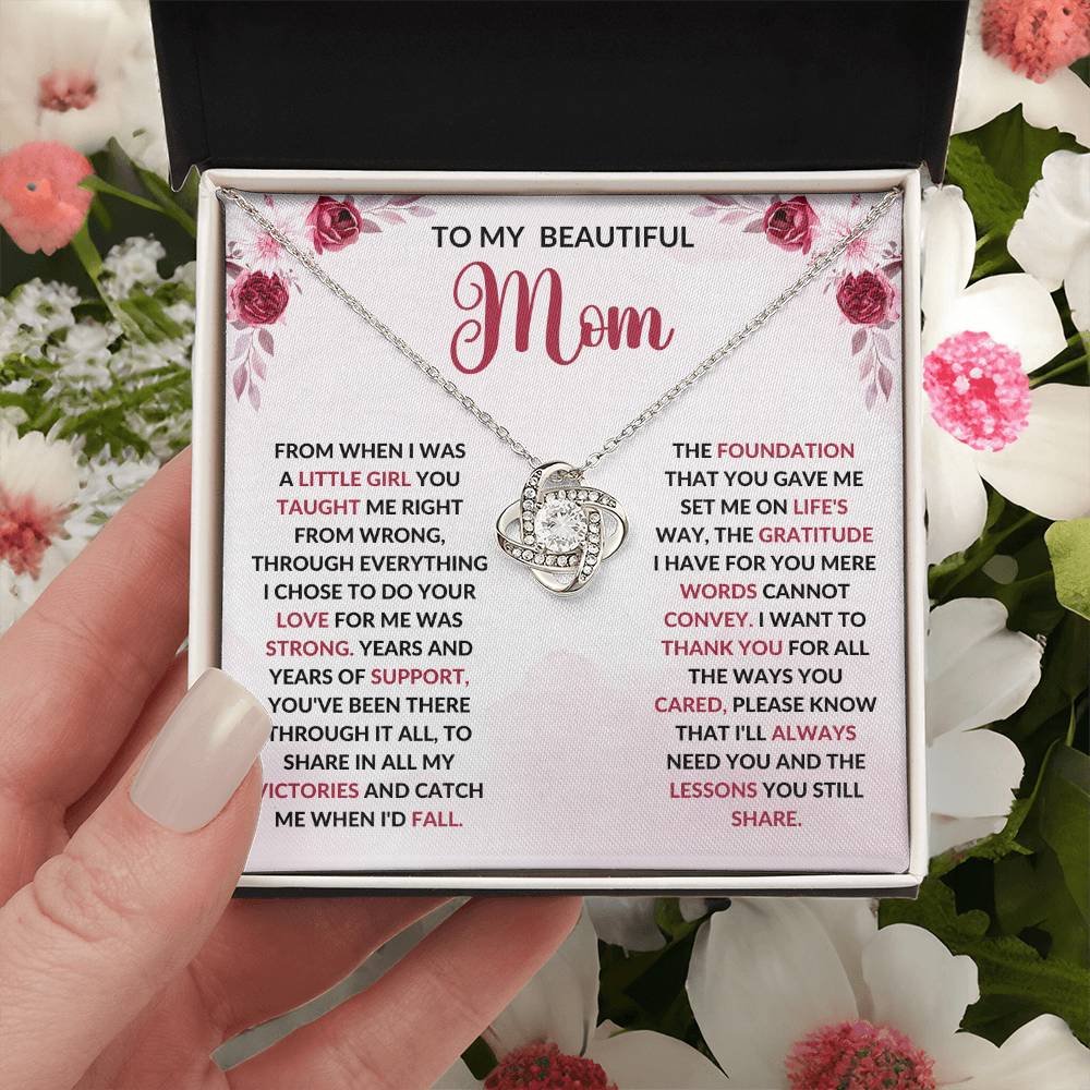 The Perfect Mother's Day Gift-Love Knot Necklace