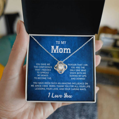 Gift For Mom-Love Knot Necklace - Shopping Therapy, LLC Jewelry
