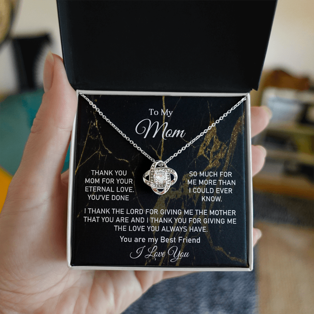 Love Knot Necklace-Mother's Day Gift For Mom