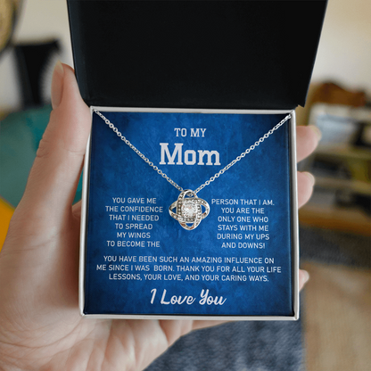 Becoming the Woman I Am – Meaningful Necklace Gift for Mom - Shopping Therapy, LLC Jewelry